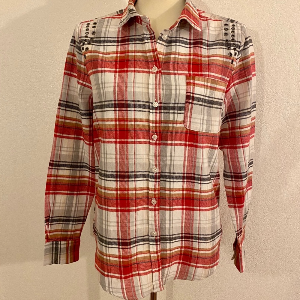 Victoria Secret plaid flaned